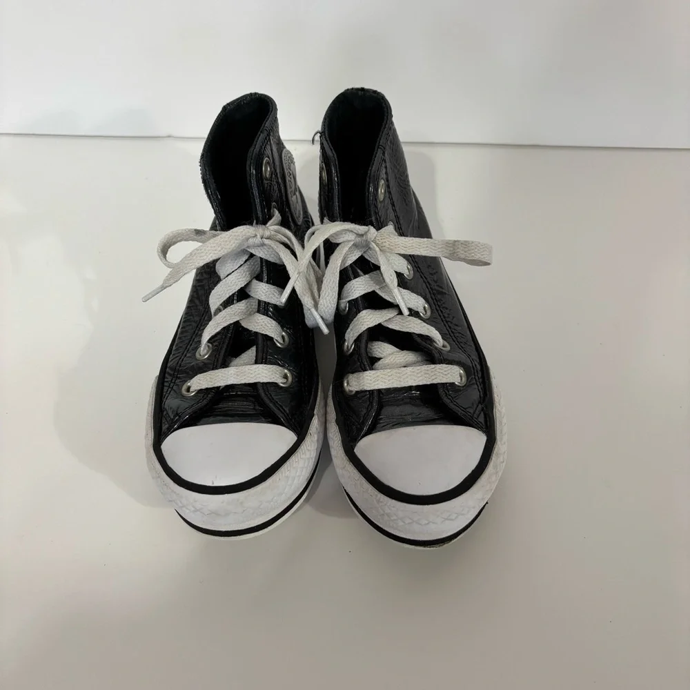 Converse Kids Black High-Top Sneakers